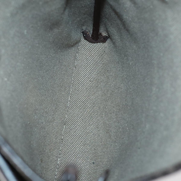 Salvatore Ferragamo Shoulder Bag PVC Nylon 2 Set Beige Black Auth 121346