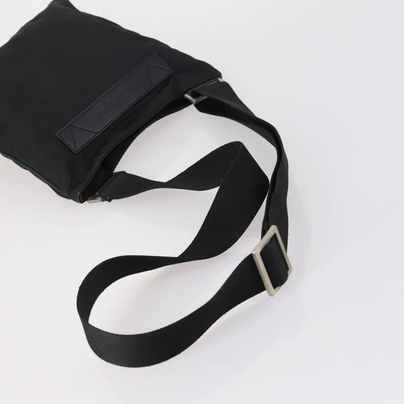 Salvatore Ferragamo Shoulder Bag PVC Nylon 2 Set Beige Black Auth 121346