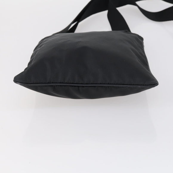 Salvatore Ferragamo Shoulder Bag PVC Nylon 2 Set Beige Black Auth 121346