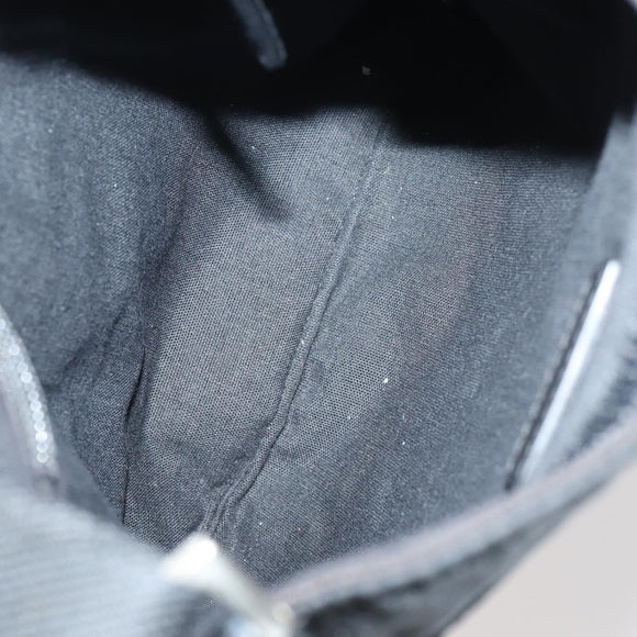 Salvatore Ferragamo Shoulder Bag PVC Nylon 2 Set Beige Black Auth 121346