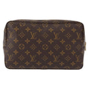 LOUIS VUITTON Monogram Trousse Toilette 28 Clutch Bag M47522 LV Auth 121351-2