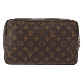 LOUIS VUITTON Monogram Trousse Toilette 28 Clutch Bag M47522 LV Auth 121351 - 0