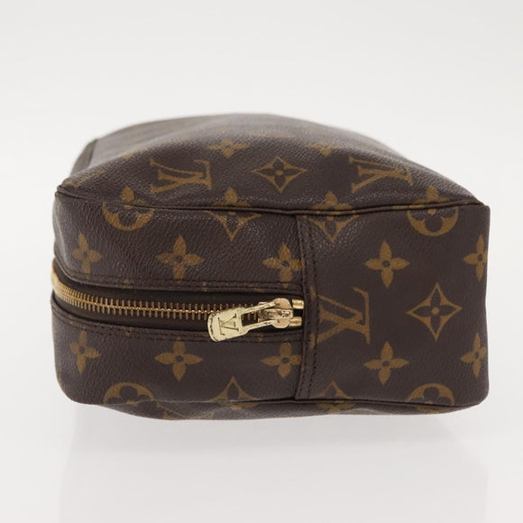 LOUIS VUITTON Monogram Trousse Toilette 28 Clutch Bag M47522 LV Auth 121351