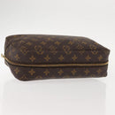 LOUIS VUITTON Monogram Trousse Toilette 28 Clutch Bag M47522 LV Auth 121351-5
