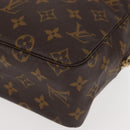 LOUIS VUITTON Monogram Trousse Toilette 28 Clutch Bag M47522 LV Auth 121351-14