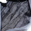 PRADA Shoulder Bag Nylon Leather Black Silver Auth 121352-9