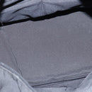 BALLY Boston Bag Nylon Leather 2way Black Silver gold Auth 121353-11