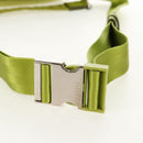 FENDI POTER Shoulder Bag Nylon 2way Green Silver Auth 121360M-10