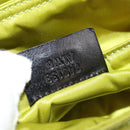 FENDI POTER Shoulder Bag Nylon 2way Green Silver Auth 121360M-27