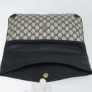 GUCCI GG Supreme Clutch Bag PVC Navy 89 02 075 Auth 121367-8
