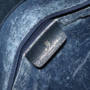 GUCCI GG Supreme Clutch Bag PVC Navy 89 02 075 Auth 121367-18