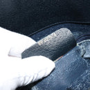 GUCCI GG Supreme Clutch Bag PVC Navy 89 02 075 Auth 121367-12