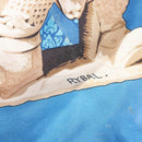 HERMES Carre 90 Scarf Silk Light Blue Auth 121371-12