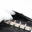 GUCCI Day Planner Cover Leather Black 031 2149 1015 Auth 121374-10