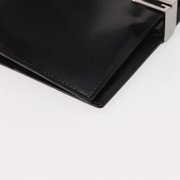 GUCCI Day Planner Cover Leather Black 031 2149 1015 Auth 121374