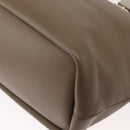 Chloe Bailey Hand Bag Leather 2way Gray Light Blue Auth 121377-18