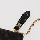 LOUIS VUITTON Monogram Idylle Pochette Cles Coin Purse Fuzan M62994 Auth 121382V-9