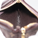 LOUIS VUITTON Monogram Idylle Pochette Cles Coin Purse Fuzan M62994 Auth 121382V-20