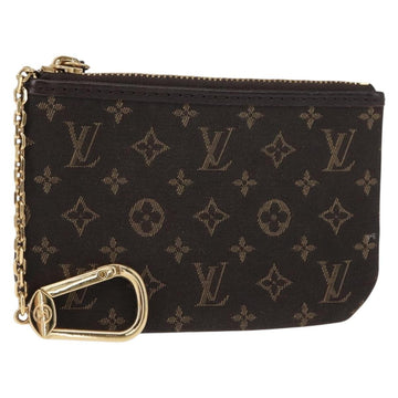 LOUIS VUITTON Monogram Idylle Pochette Cles Coin Purse Fuzan M62994 Auth 121382V