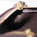 LOUIS VUITTON Monogram Idylle Pochette Cles Coin Purse Fuzan M62994 Auth 121382V-11