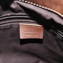 GUCCI GG Canvas Guccissima Bag Leather 2way Gold Metal brown 247902 Auth 121383-21