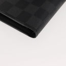 LOUIS VUITTON Damier Graphite PortefeuilleMarco Bifold N62664 LV Auth 121385V-16