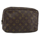 LOUIS VUITTON Monogram Trousse Toilette 23 Clutch Bag M47524 LV Auth 121389-1