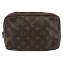 LOUIS VUITTON Monogram Trousse Toilette 23 Clutch Bag M47524 LV Auth 121389-13