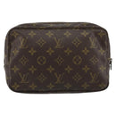 LOUIS VUITTON Monogram Trousse Toilette 23 Clutch Bag M47524 LV Auth 121389-2