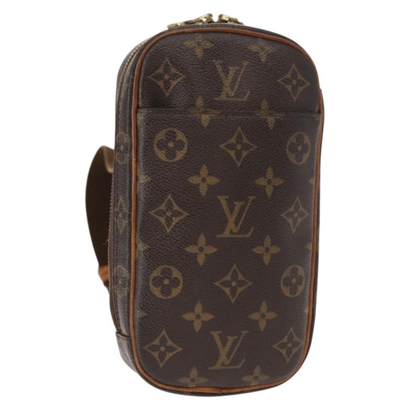 LOUIS VUITTON Monogram Pochette Gange Shoulder Bag M51870 LV Auth 121390