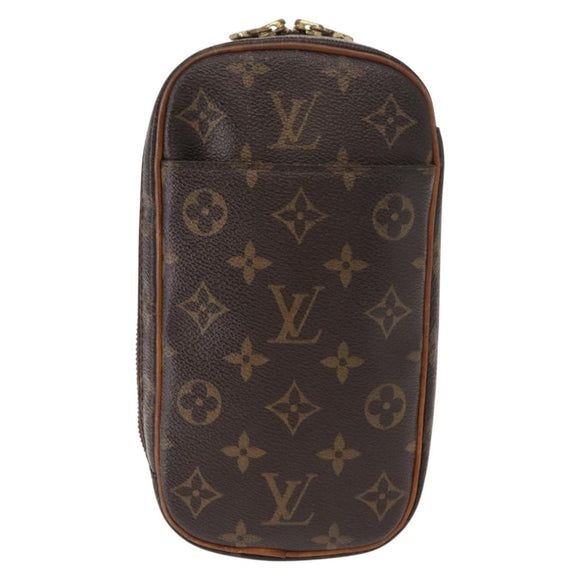 LOUIS VUITTON Monogram Pochette Gange Shoulder Bag M51870 LV Auth 121390