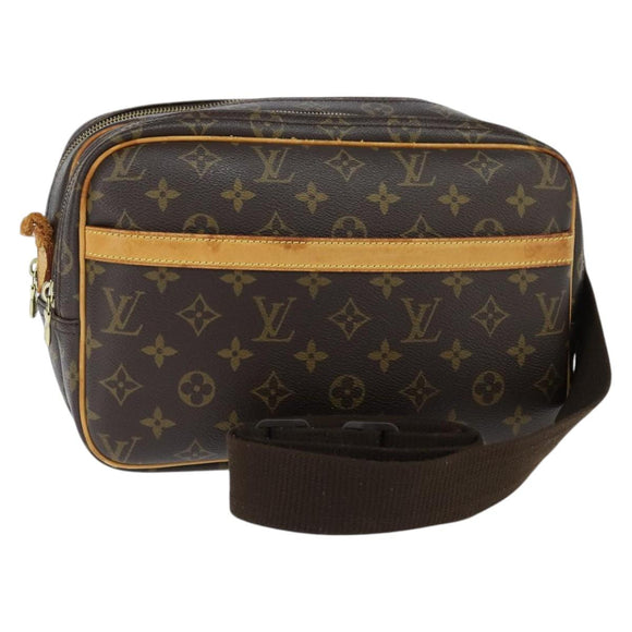 LOUIS VUITTON Monogram Reporter PM Shoulder Bag M45254 LV Auth 121392