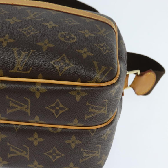 LOUIS VUITTON Monogram Reporter PM Shoulder Bag M45254 LV Auth 121392