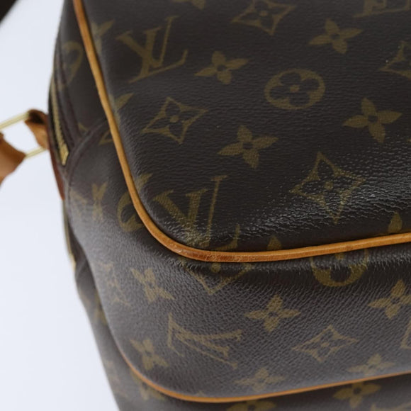 LOUIS VUITTON Monogram Reporter PM Shoulder Bag M45254 LV Auth 121392