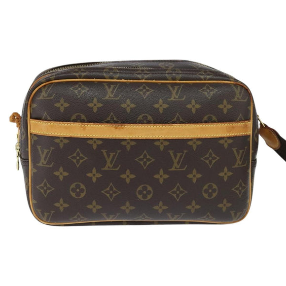 LOUIS VUITTON Monogram Reporter PM Shoulder Bag M45254 LV Auth 121392