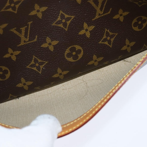 LOUIS VUITTON Monogram Reporter PM Shoulder Bag M45254 LV Auth 121392