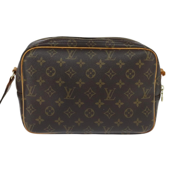 LOUIS VUITTON Monogram Reporter PM Shoulder Bag M45254 LV Auth 121392