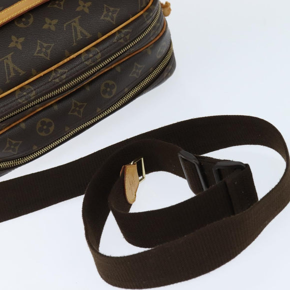 LOUIS VUITTON Monogram Reporter PM Shoulder Bag M45254 LV Auth 121392