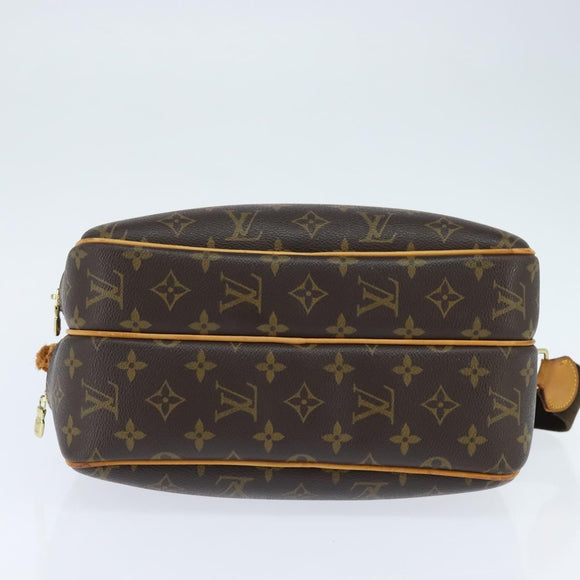 LOUIS VUITTON Monogram Reporter PM Shoulder Bag M45254 LV Auth 121392