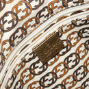 GUCCI GG Canvas Shoulder Bag Beige Gold 177052 Auth 121395-18