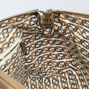 GUCCI GG Canvas Shoulder Bag Beige Gold 177052 Auth 121395-19