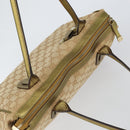 GUCCI GG Canvas Shoulder Bag Beige Gold 177052 Auth 121395-6