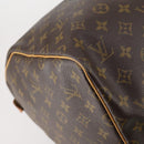 LOUIS VUITTON Monogram Keepall 55 Boston Bag M41424 LV Auth 121396-15