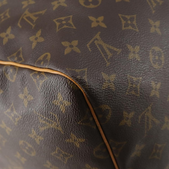 LOUIS VUITTON Monogram Keepall 55 Boston Bag M41424 LV Auth 121396