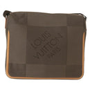 LOUIS VUITTON Damier Geant Petite Message Shoulder Bag Tail M93617 Auth 121397V-13