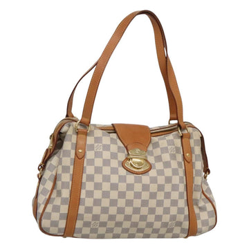 LOUIS VUITTON Damier Azur Stresa PM Tote Bag M51188 LV Auth 121402