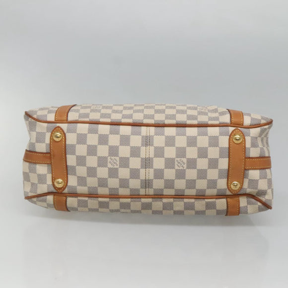 LOUIS VUITTON Damier Azur Stresa PM Tote Bag M51188 LV Auth 121402