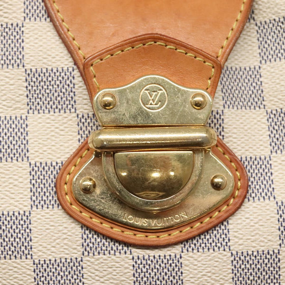 LOUIS VUITTON Damier Azur Stresa PM Tote Bag M51188 LV Auth 121402