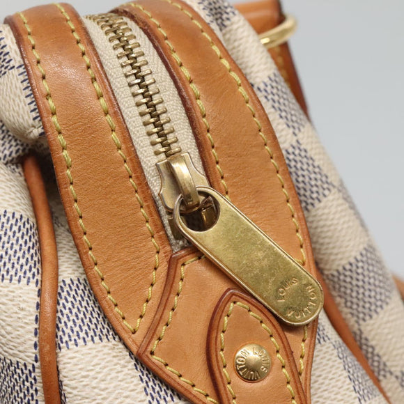 LOUIS VUITTON Damier Azur Stresa PM Tote Bag M51188 LV Auth 121402