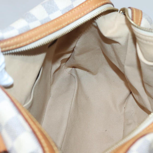 LOUIS VUITTON Damier Azur Stresa PM Tote Bag M51188 LV Auth 121402